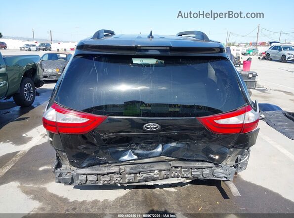 5TDYZ3DC0JS909756 2018 TOYOTA LE Черный Вид спереди