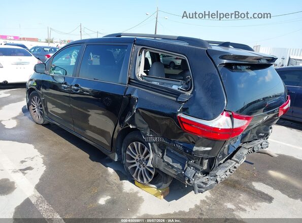 5TDYZ3DC0JS909756 2018 TOYOTA LE Черный Задняя левая четверть