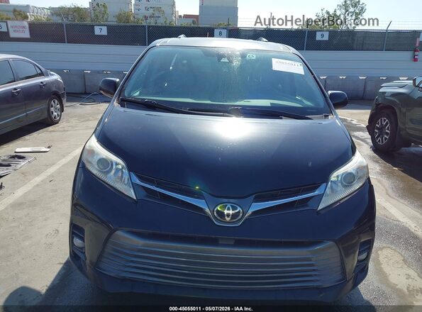 5TDYZ3DC0JS909756 2018 TOYOTA LE Черный Вид задней части салона