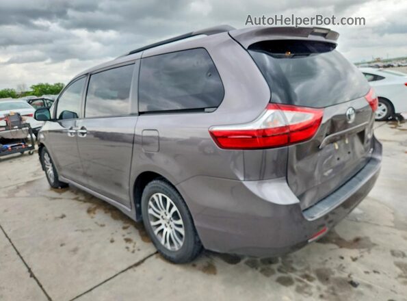 5TDYZ3DC0KS019274 2019 TOYOTA SIENNA Серый Задняя левая четверть