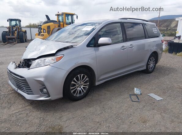 5TDYZ3DC0LS056262 2020 TOYOTA LE Silver წინა მარცხენა ხედი სამი მეოთხედიდან