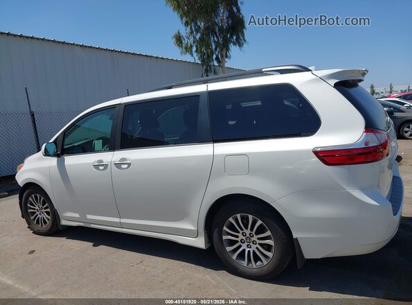 5TDYZ3DC2KS987182 2019 TOYOTA SIENNA White სალონის 360-გრადუსიანი ხედი
