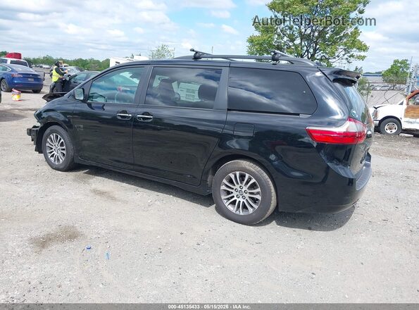 5TDYZ3DC3LS038886 2020 TOYOTA SIENNA Black Հետևի ձախ