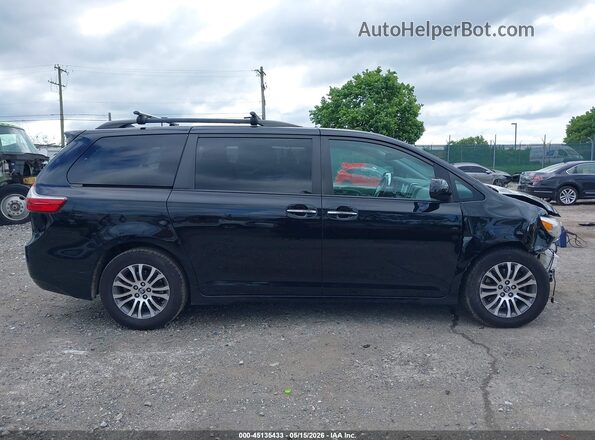5TDYZ3DC3LS038886 2020 TOYOTA SIENNA Black Սարքավորումների վահանակի տեսք