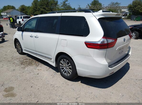 5TDYZ3DC4JS959687 2018 TOYOTA SIENNA White უკანა მარცხენა