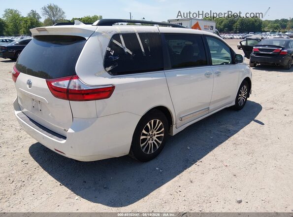 5TDYZ3DC4JS959687 2018 TOYOTA SIENNA White უკანა მარჯვენა