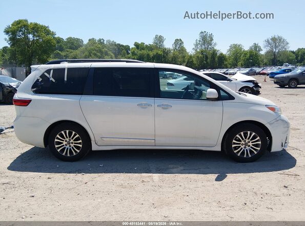 5TDYZ3DC4JS959687 2018 TOYOTA SIENNA White უკანა სალონის ხედი
