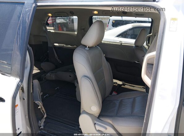 5TDYZ3DC5HS775286 2017 TOYOTA SIENNA White VIN კოდის სტიკერის ხედი
