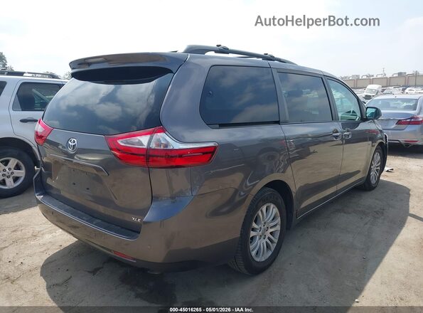 5TDYZ3DC5HS803345 2017 TOYOTA LE Gray Задня права чверть