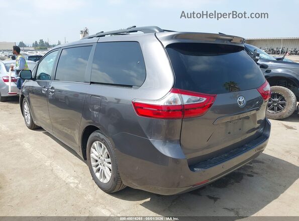 5TDYZ3DC5HS803345 2017 TOYOTA LE Gray Задня ліва чверть
