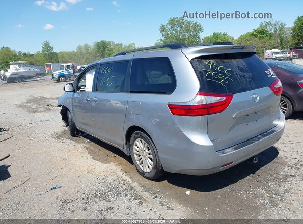 5TDYZ3DC5HS809839 2017 TOYOTA LE Silver Tył lewy