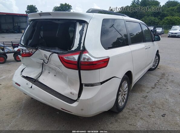 5TDYZ3DC5HS889174 2017 TOYOTA SIENNA White უკანა მარჯვენა