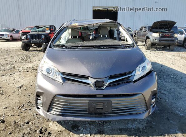 5TDYZ3DC5KS008075 2019 TOYOTA LE Gray Դիմացի տեսք