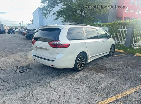 5TDYZ3DC5LS025251 2020 TOYOTA SIENNA Белый Передняя правая четверть