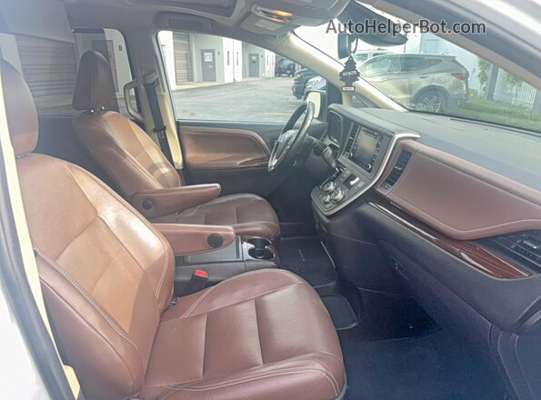 5TDYZ3DC5LS025251 2020 TOYOTA SIENNA Белый Вид спереди