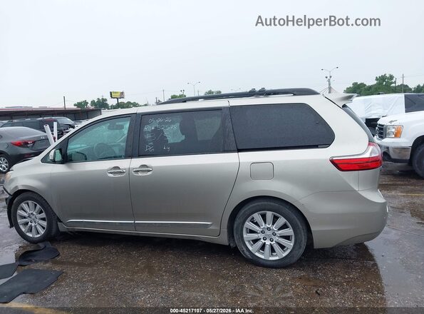 5TDYZ3DC6HS770145 2017 TOYOTA SIENNA Tan სალონის 360-გრადუსიანი ხედი