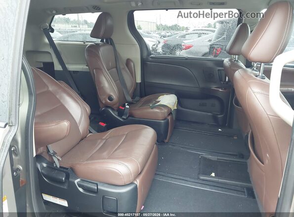 5TDYZ3DC6HS770145 2017 TOYOTA SIENNA Tan VIN კოდის სტიკერის ხედი