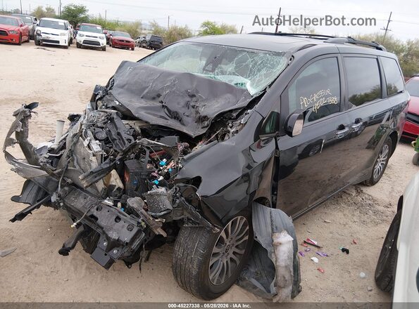 5TDYZ3DC6LS071428 2020 TOYOTA SIENNA Черный Передняя левая четверть