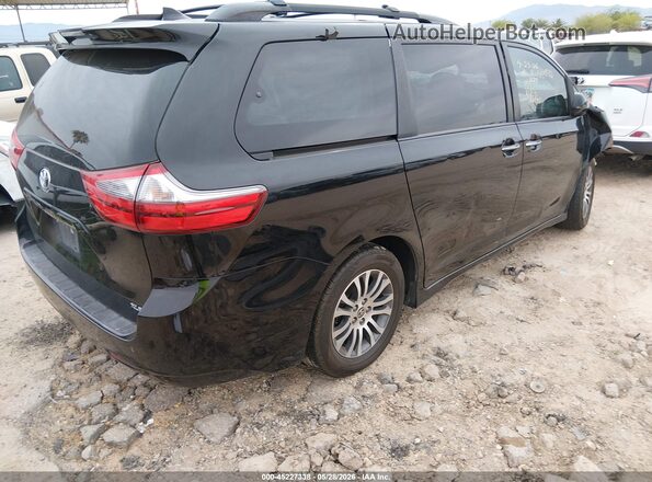 5TDYZ3DC6LS071428 2020 TOYOTA SIENNA Черный Задняя правая четверть