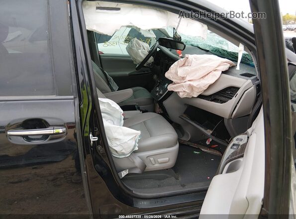5TDYZ3DC6LS071428 2020 TOYOTA SIENNA Черный Вид салона спереди
