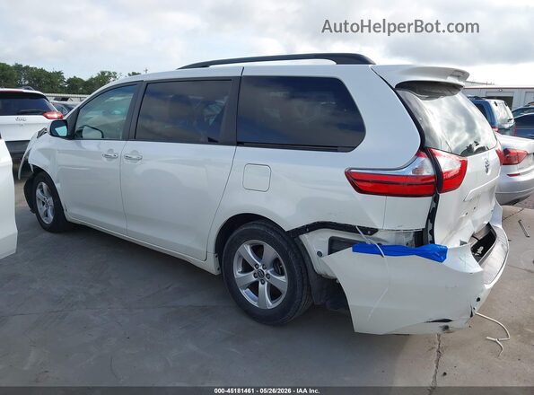 5TDYZ3DC7HS848433 2017 TOYOTA SIENNA Белый Панорамный вид салона 360°