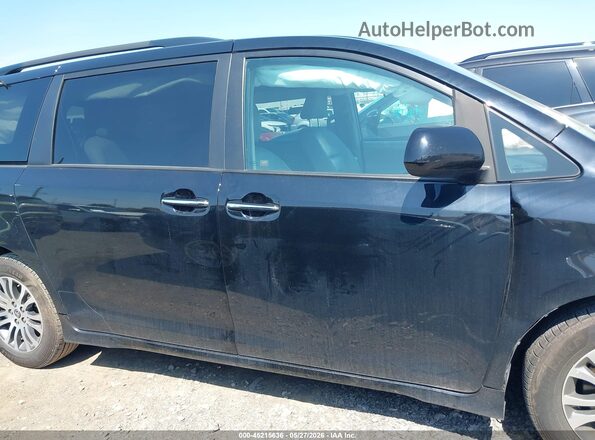 5TDYZ3DC7LS082485 2020 TOYOTA SIENNA Black Widok wnętrza z tyłu