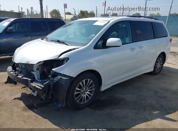 5TDYZ3DC8LS078137 2020 TOYOTA SIENNA White Передня ліва чверть