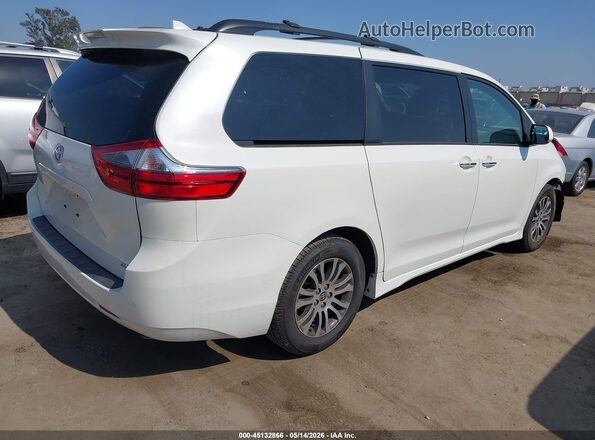 5TDYZ3DC8LS078137 2020 TOYOTA SIENNA White Задня права чверть