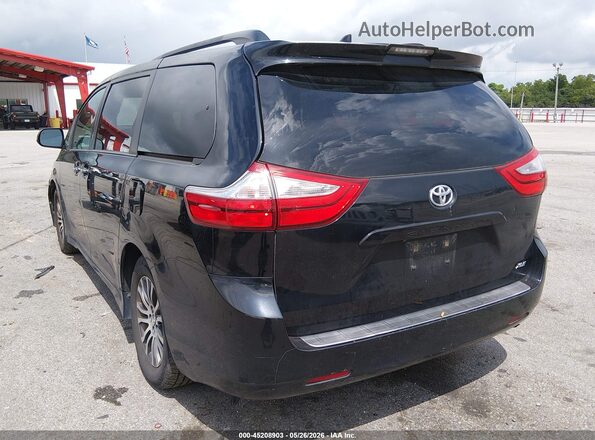 5TDYZ3DC9JS908976 2018 TOYOTA SIENNA Black Rear left