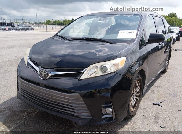 5TDYZ3DC9JS908976 2018 TOYOTA SIENNA Black Front left