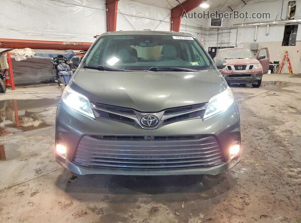 5TDYZ3DC9JS924515 2018 TOYOTA SIENNA Green Вид спереду