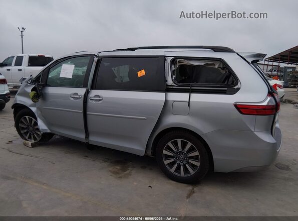 5TDYZ3DC9LS077644 2020 TOYOTA LIMITED Gray Widok wnętrza z tyłu
