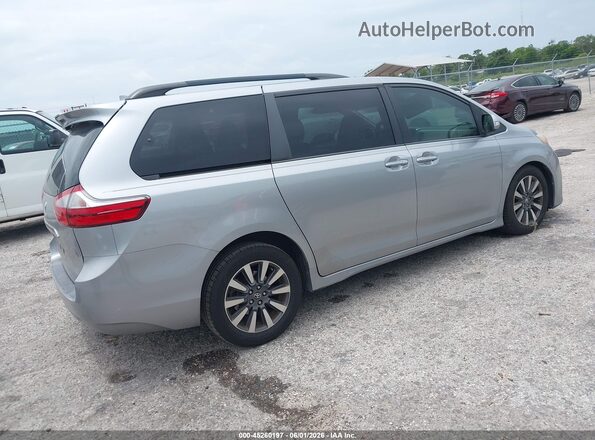 5TDYZ3DCXJS957944 2018 TOYOTA SIENNA Gray Tył prawy