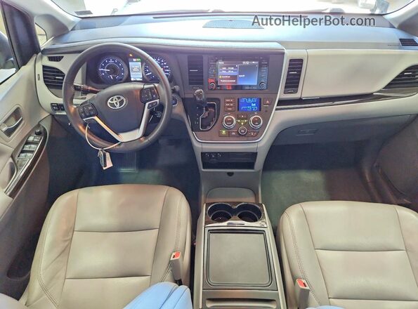 5TDYZ3DCXLS026508 2020 TOYOTA SIENNA Серый 