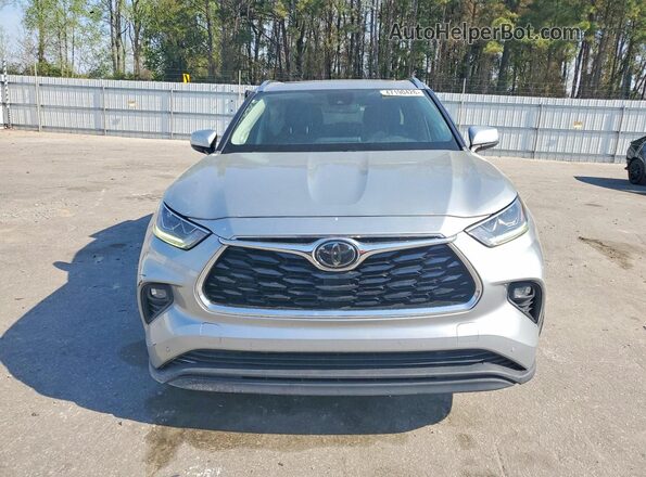 5TDYZRAH2LS008913 2020 TOYOTA HIGHLANDER Серебряный Вид спереди