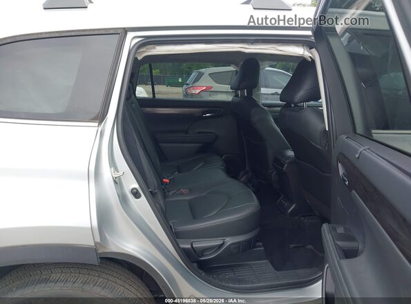 5TDYZRAH2LS022293 2020 TOYOTA HIGHLANDER Silver Vista de la etiqueta del VIN