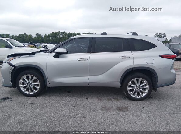 5TDYZRAH2LS022293 2020 TOYOTA HIGHLANDER Silver Vista interior de 360 grados