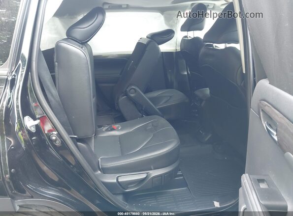 5TDYZRAH3MS519094 2021 TOYOTA HIGHLANDER Black Widok naklejki z numerem VIN