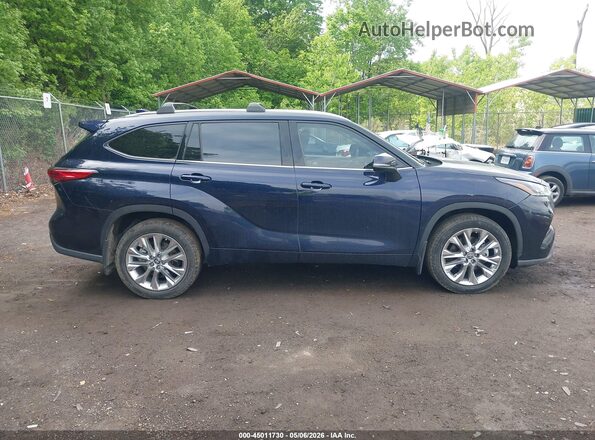 5TDYZRAH4LS011277 2020 TOYOTA LIMITED Blue Սալոնի 360 աստիճան տեսք