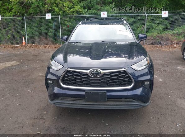 5TDYZRAH4LS011277 2020 TOYOTA LIMITED Blue Սալոնի հետևի տեսք