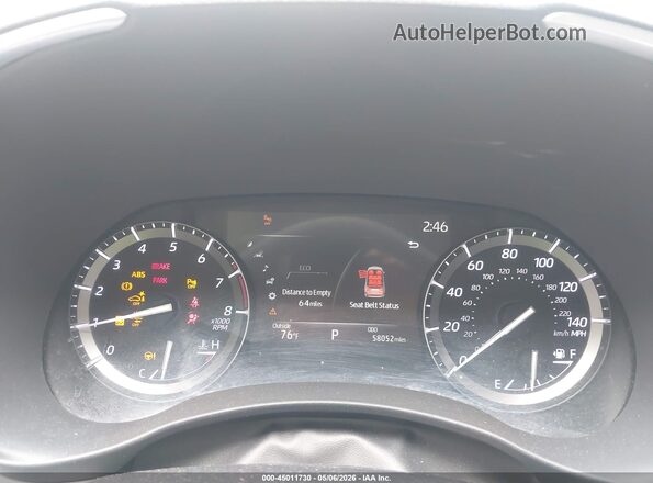 5TDYZRAH4LS011277 2020 TOYOTA LIMITED Blue Հետևի նստատեղերի տեսք