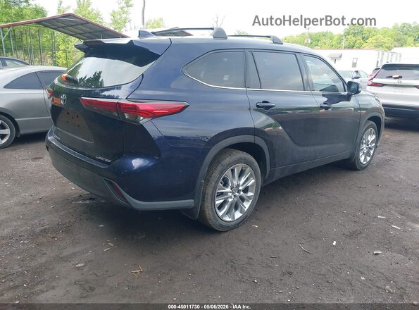 5TDYZRAH4LS011277 2020 TOYOTA LIMITED Blue Հետևի աջ