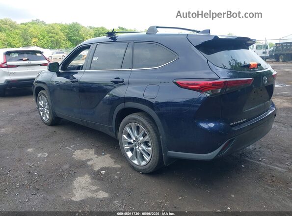 5TDYZRAH4LS011277 2020 TOYOTA LIMITED Blue Հետևի ձախ