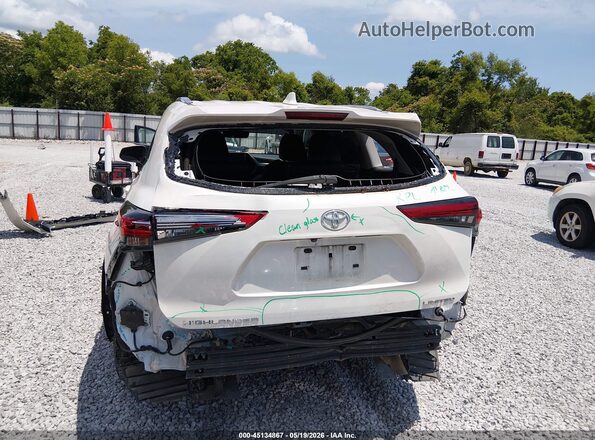 5TDYZRAH5MS055953 2021 TOYOTA HIGHLANDER White 