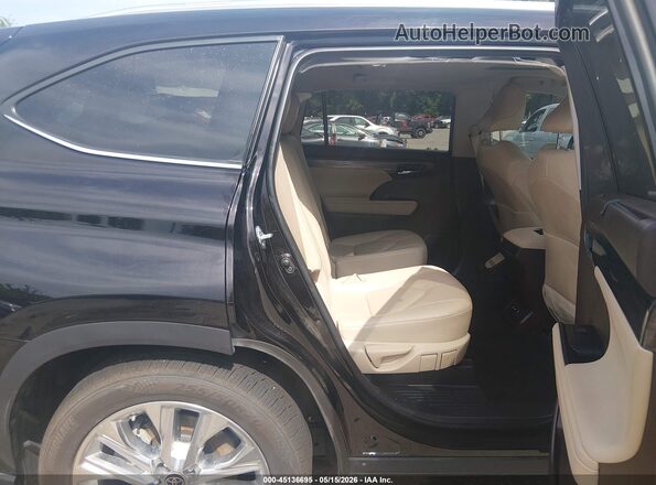 5TDYZRAH7MS062533 2021 TOYOTA HIGHLANDER Black VIN կոդի պիտակի տեսք