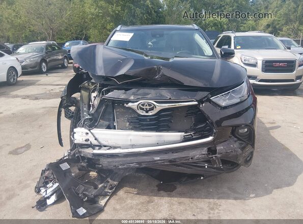 5TDYZRAH7MS062533 2021 TOYOTA HIGHLANDER Black Սարքավորումների վահանակի տեսք