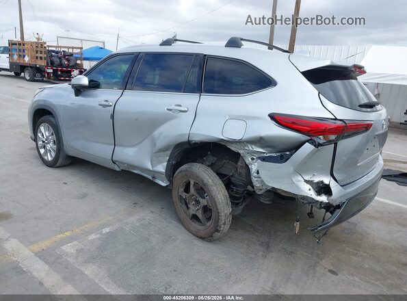 5TDYZRAH9MS051811 2021 TOYOTA HIGHLANDER Silver Tył lewy