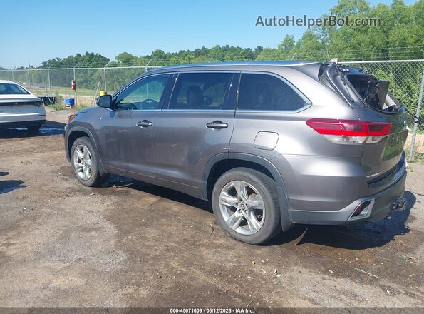 5TDYZRFH6JS244387 2018 TOYOTA LIMITED Gray Tył lewy