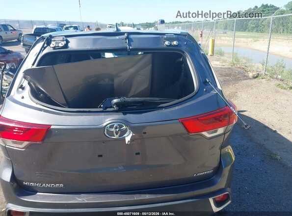 5TDYZRFH6JS244387 2018 TOYOTA LIMITED Gray 