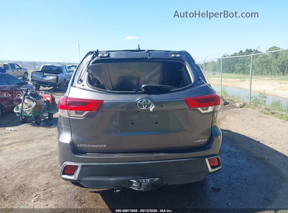 5TDYZRFH6JS244387 2018 TOYOTA LIMITED Gray 
